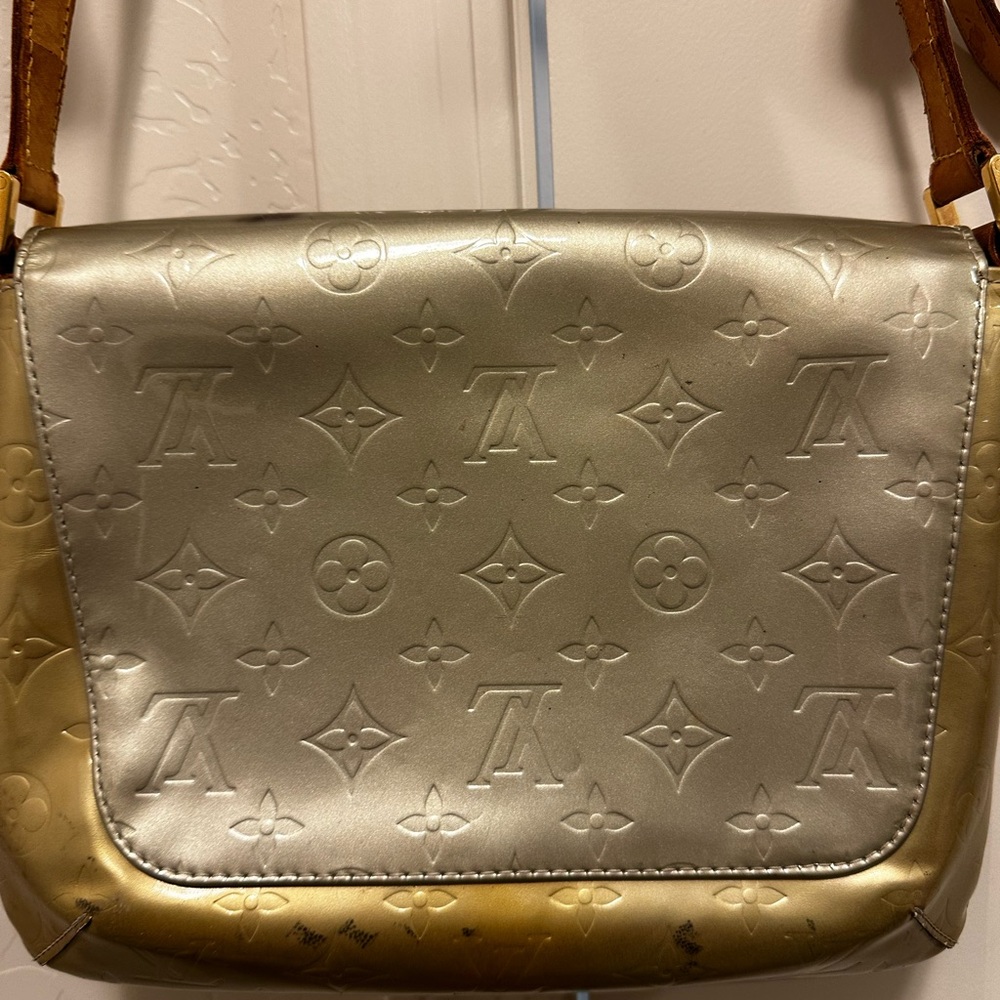 Gold Designer Shoulder Bag